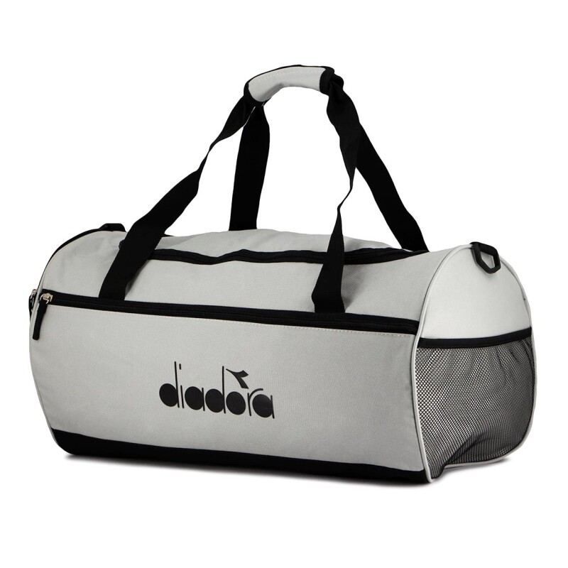 Diadora Sport Gym Bags Grey-navy- Lg Grey Gris Claro-negro