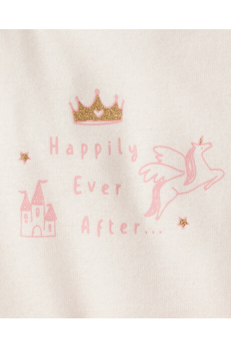 Set tres piezas de algodón, pantalón y dos bodies manga larga, diseño unicornios Set tres piezas de algodón, pantalón y dos bodies manga larga, diseño unicornios