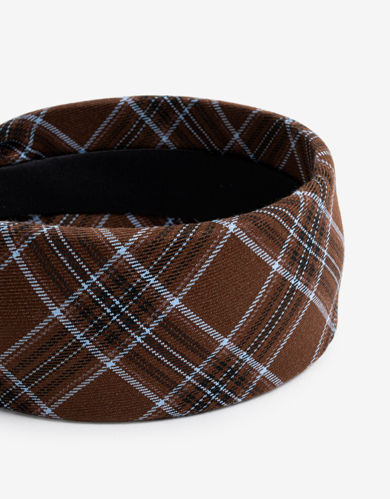 Vinchas Rígidas Estampados Vincha Ancha Recta Estampada. - Estampado Geometrico