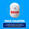 Pack Calefón James 40L cilindrico de Acero + Instalación Pack Calefón James 40L cilindrico de Acero + Instalación