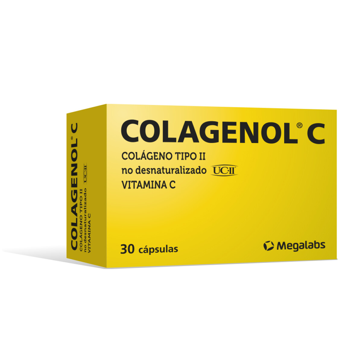 Colagenol C 30 Cápsulas – Suplemento de Colágeno y Vitamina C 