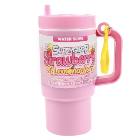 Slimy Gloop Travel Mug Textura slime con AROMA con llavero 001