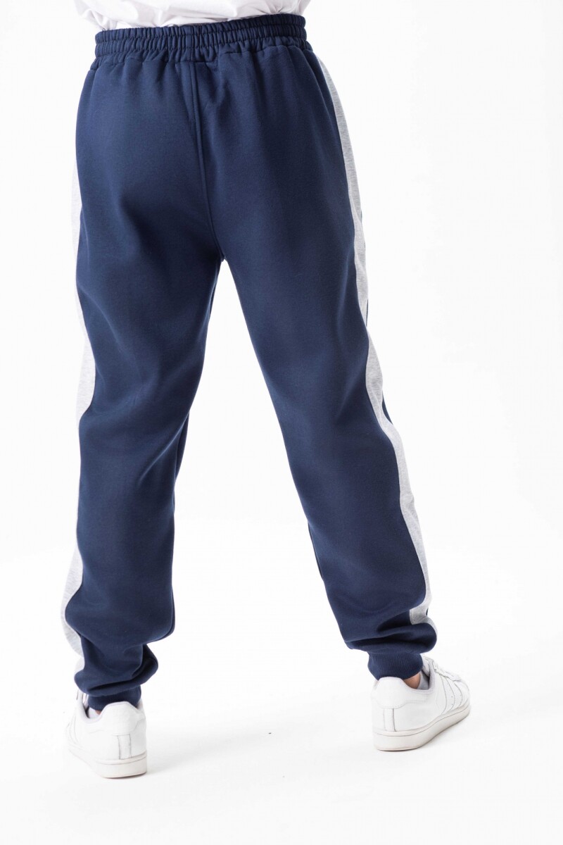 Pantalon Franja Azul