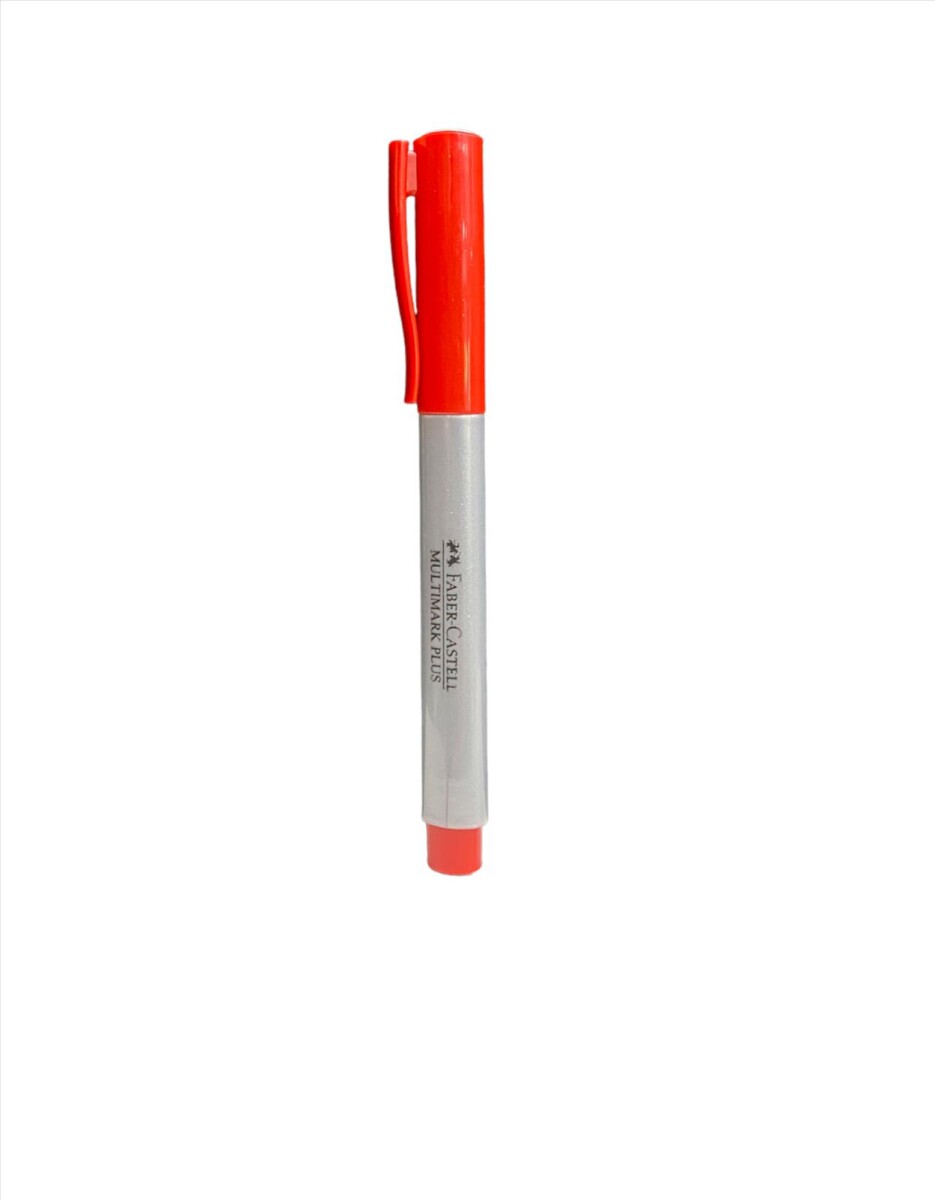 Marcador Faber-Castell Multimark Plus - Rojo 