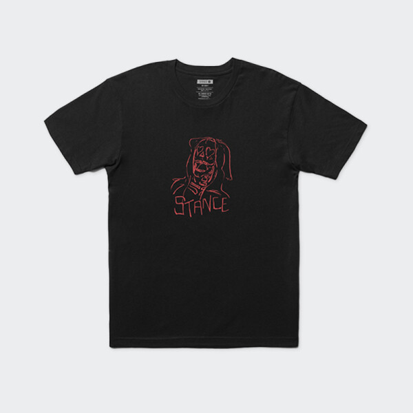 Remera Stance Burn For You Negro