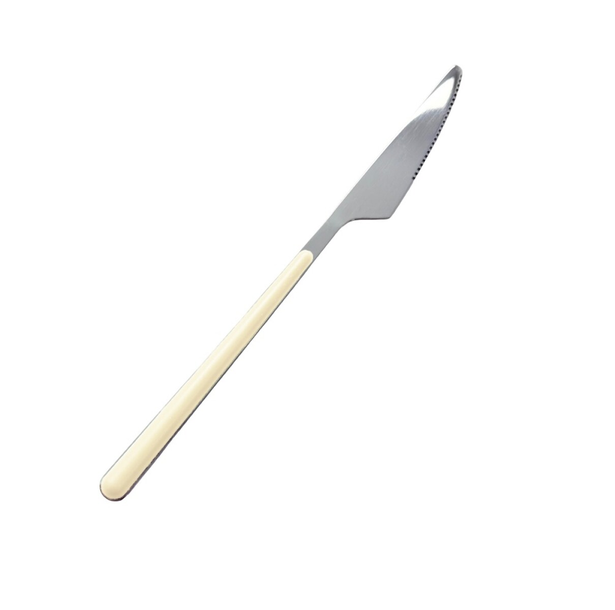 Cubierto amarillo - cuchillo 