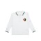 Polo Manga Larga British Blanco