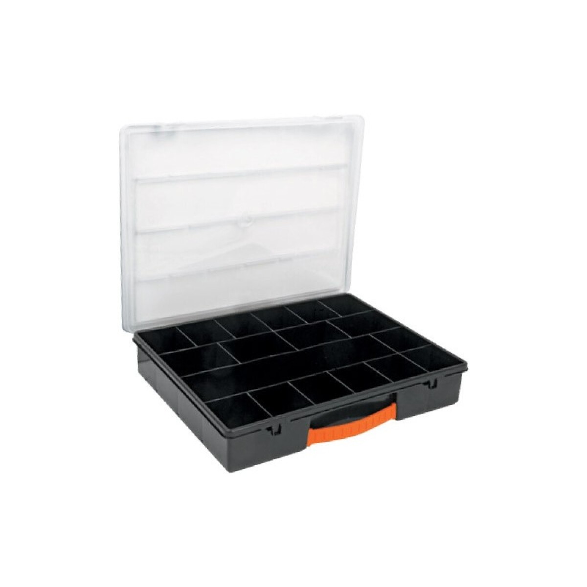 CAJA ORGANIZADORA 18 COMPARTIMENTOS 37X30X7CM TRUPER ORG-18 - N/a 