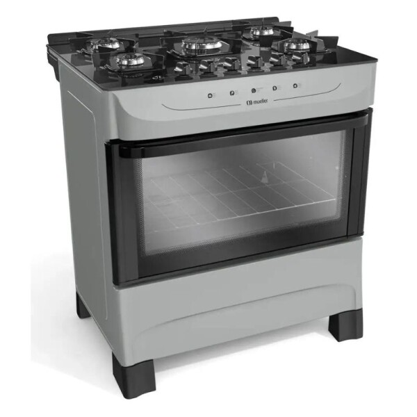COCINA 5H A GAS HAMBURGO TITANIO - GRIS COCINA 5H A GAS HAMBURGO TITANIO - GRIS