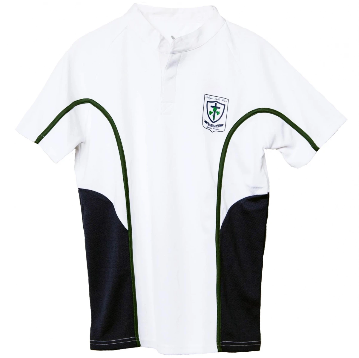 Remera Rugby/ Fútbol Stella Maris - Blanco 