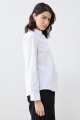 Camisa clásica blanco