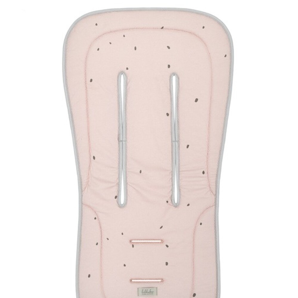 Colchon kikkaboo para coche universal rosa
