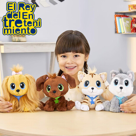 Peluche Mascota Little Tikes Varios Diseños Animales Fluffy Kitten