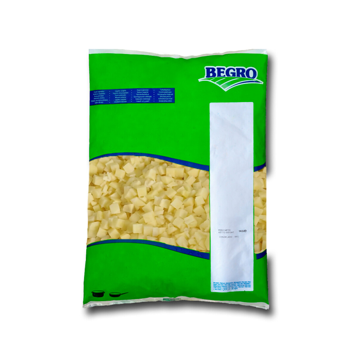 Papa Cubo Prefrita Oferta Kilo 