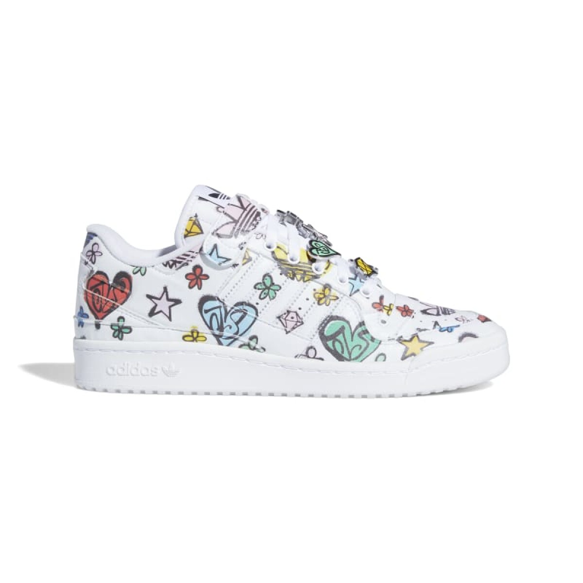 Championes Adidas Forum Low 84 Jeremy Scott - Blanco 