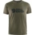 Polo Fjallraven Logo Hombre Dark Olive
