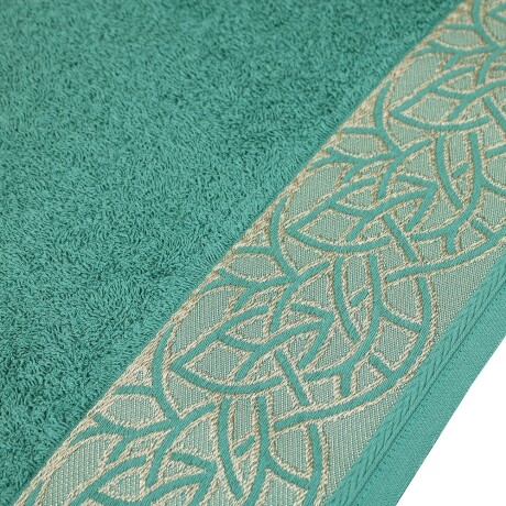 Toalla De Baño Para Rostro Absorbente Olivia 50 X 70 Cm Verde