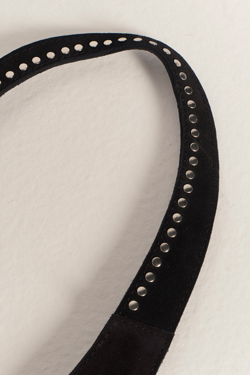 Bolso Soho Gamuza Negro