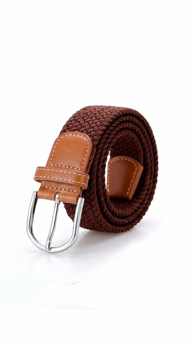 CINTO UNISEX ELASTIZADO - CHOCOLATE 