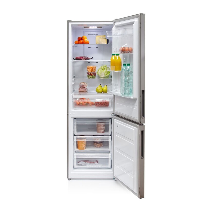 Heladera James RJE-418 inox. combi Heladera James RJE-418 inox. combi