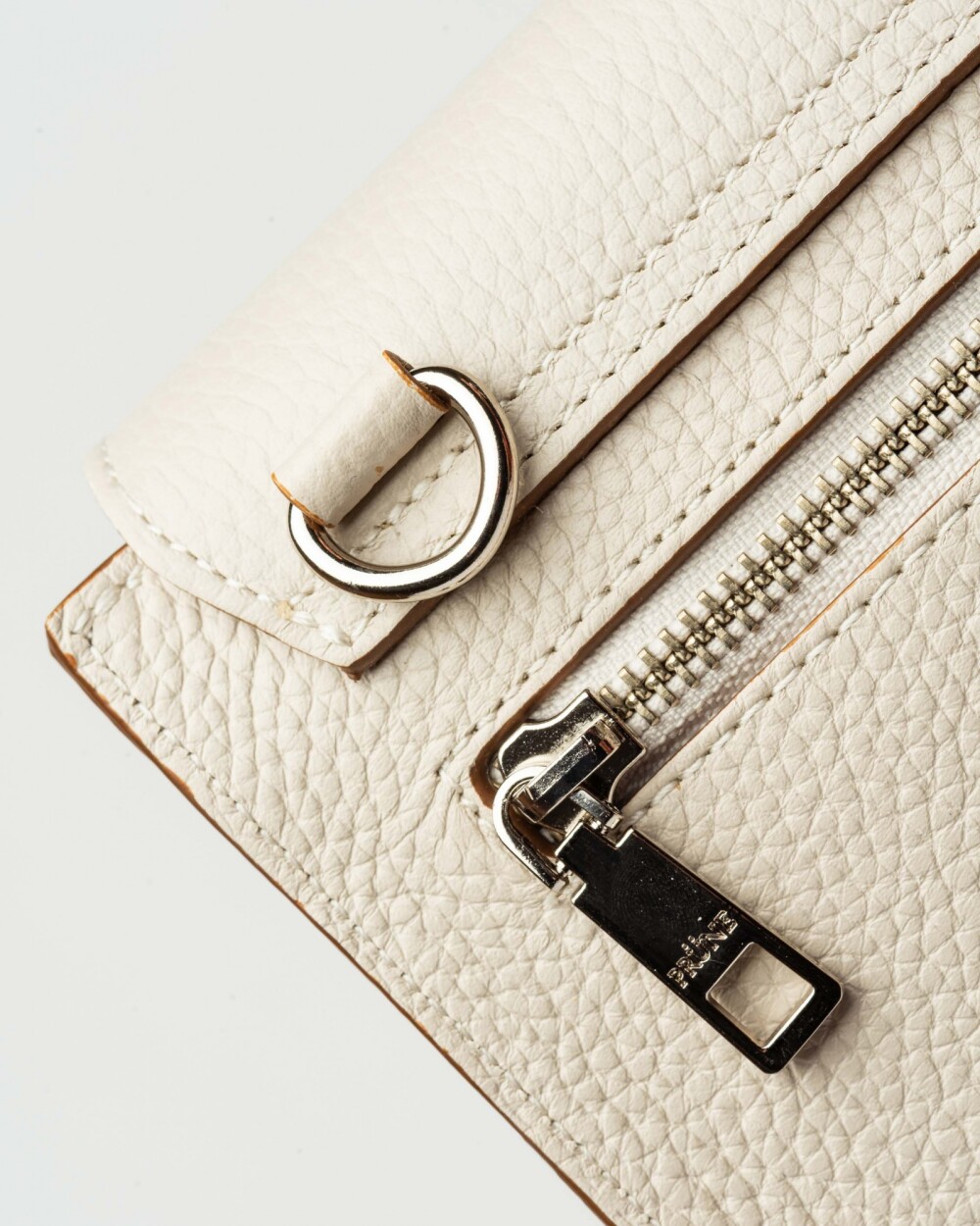 Mini Bag Liana En Cuero Graneado Natural