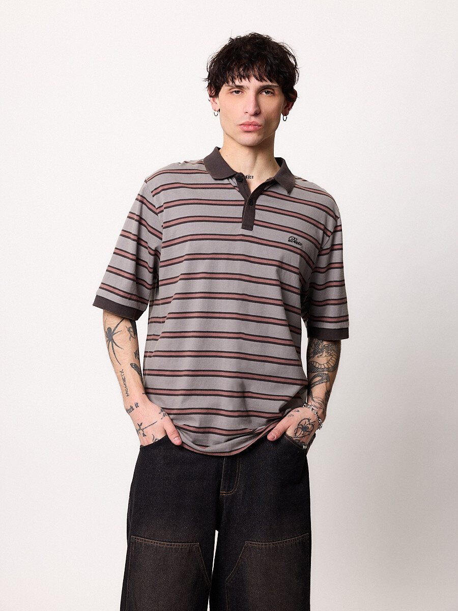 REMERA M/C SATTO DIXIE Gris Oscuro