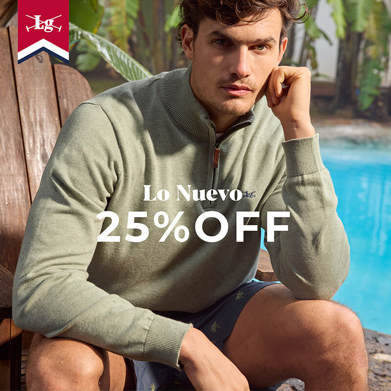 Lo nuevo hoy 25%OFF