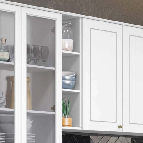 BOTELLERO DE COCINA 20 CM MDF BLANCO AMERICANA