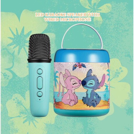 STITCH PARLANTE KARAOKE BLUETOOTH V01