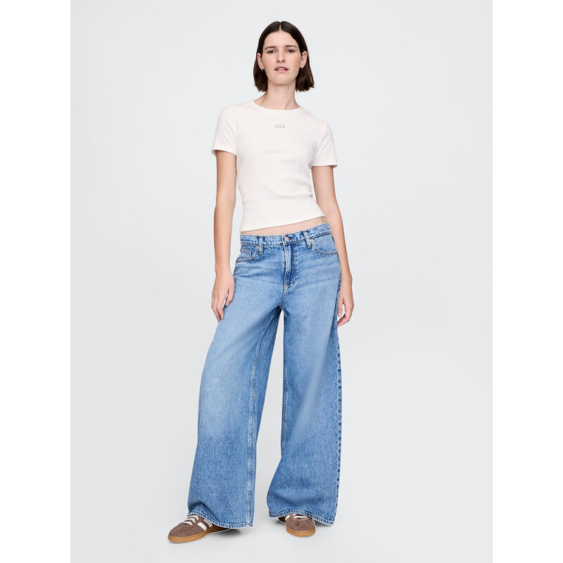 FRCH SS MOD RIB ABBRV TEE NEW OFF WHITE