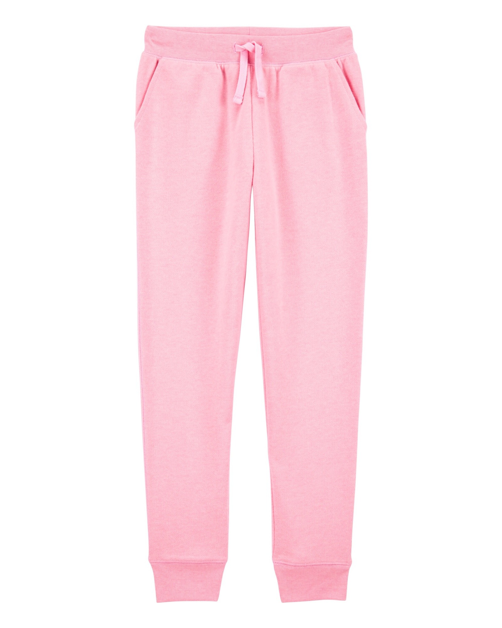 Pantalón deportivo de algodón, rosado Sin color