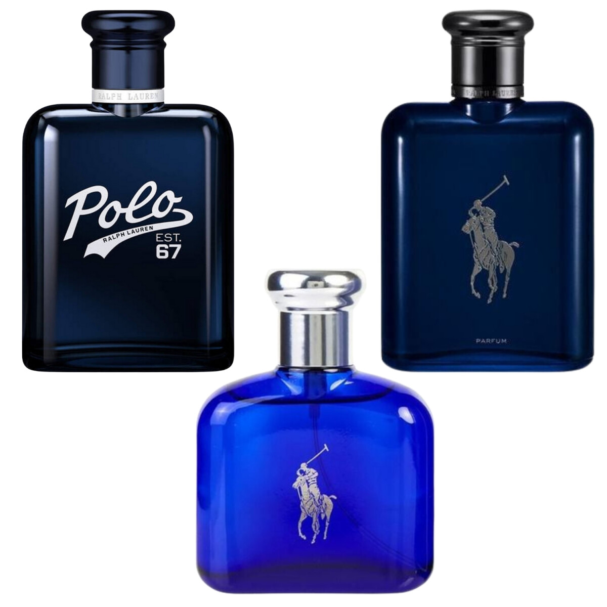 Set de 3 Perfumes Ralph Lauren Polo Blue 125ml 