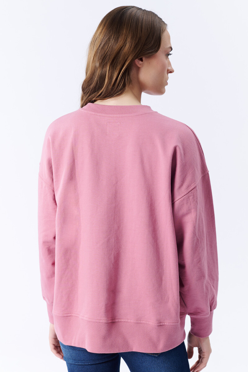 Buzo deportivo estampa Rosa