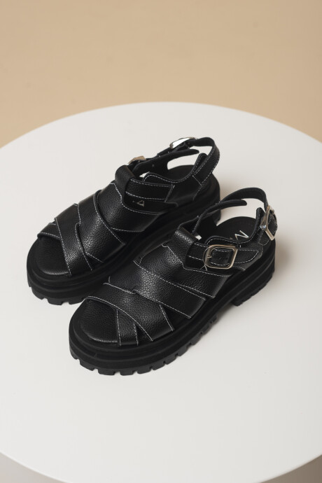 Sandalias Tropea negro Sandalias Tropea negro