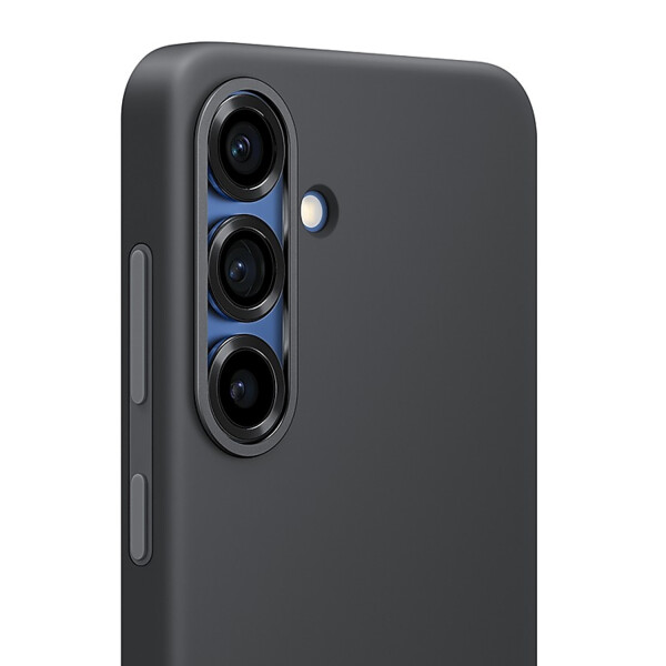 Protector Para Samsung S25 Silicone Case NEGRO