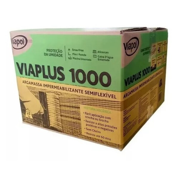 Impermeabilizante cementicio Viaplus 1000 Impermeabilizante cementicio Viaplus 1000