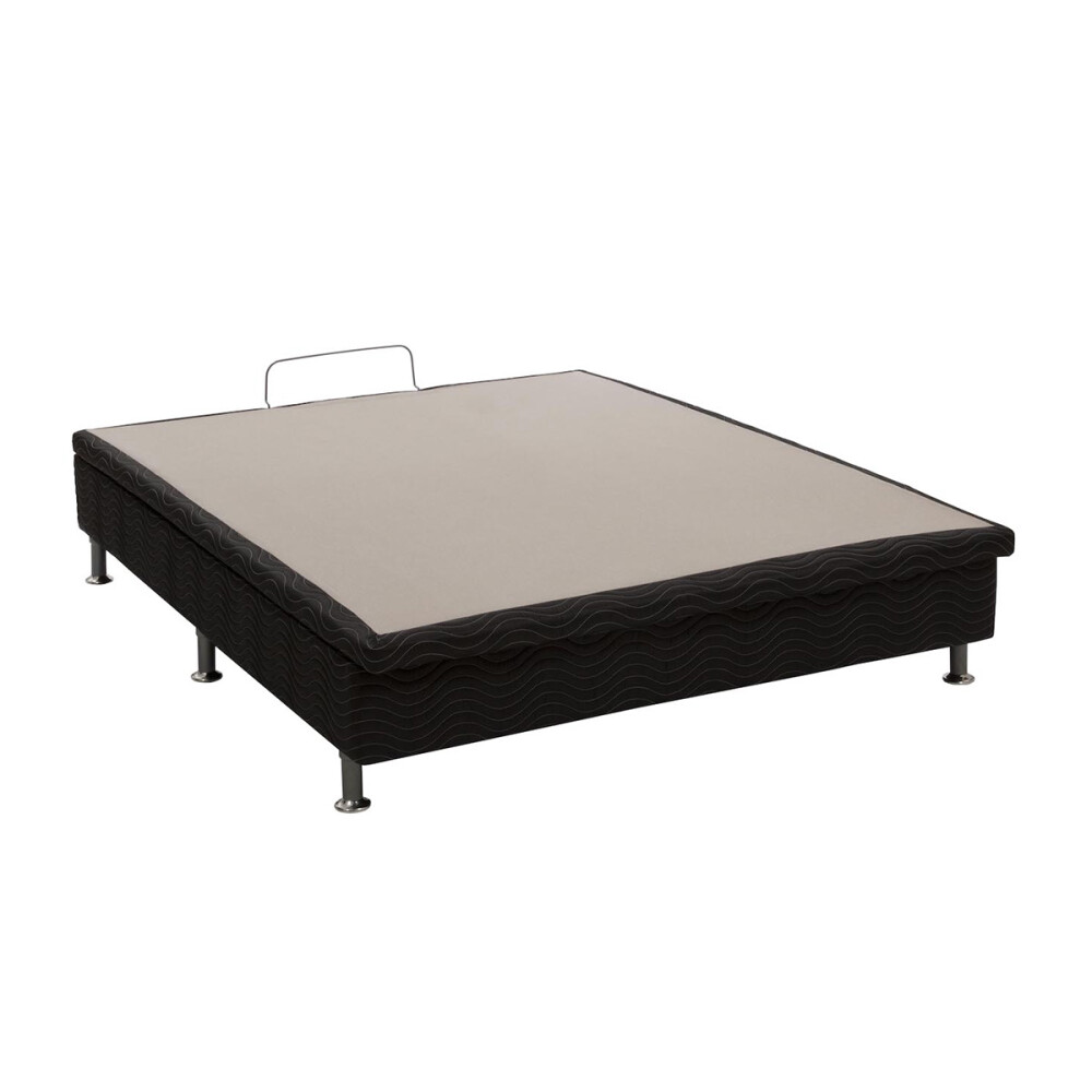 BASE SOMMIER BAU PHYSICAL NERO - 2 PLAZAS Base Sommier Bau Physical Nero - 2 Plazas