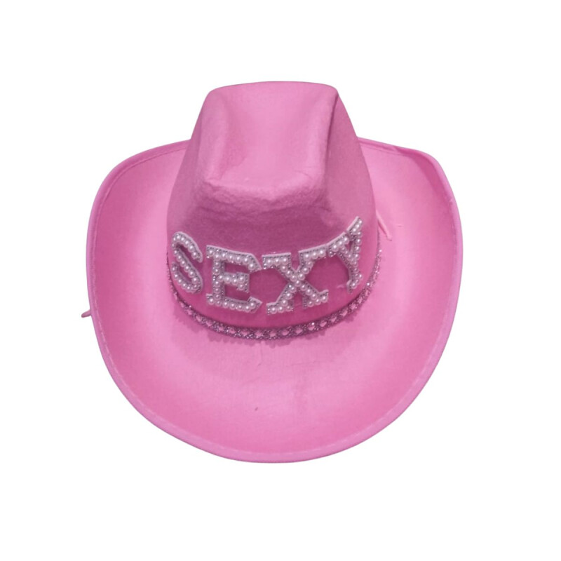Sombrero Cowboy SEXY ROSA