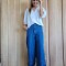 Pantalón Tomillo Denim Azul