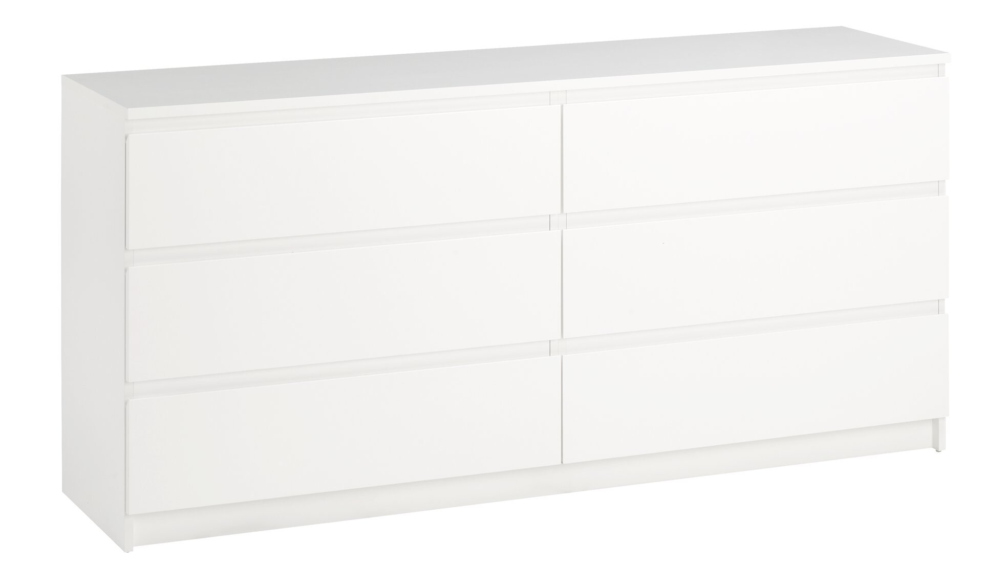 Cómoda TANGBJERG 3+3 cajones blanco 