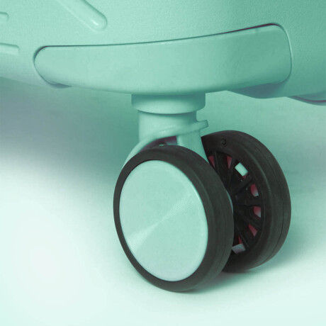 Set X3 Valijas De Viaje Rígidas 4 ruedas 20, 24 y 28 Verde