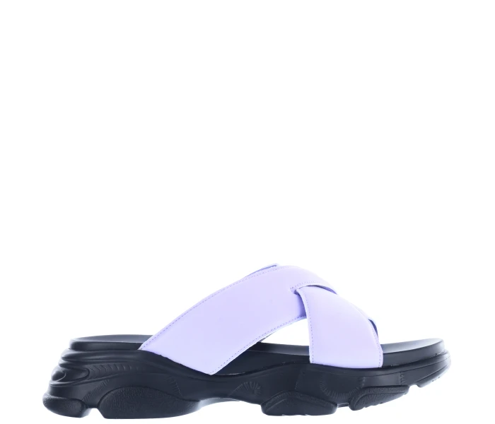 Sandalia MALIKU con tiras cruzadas Lilac