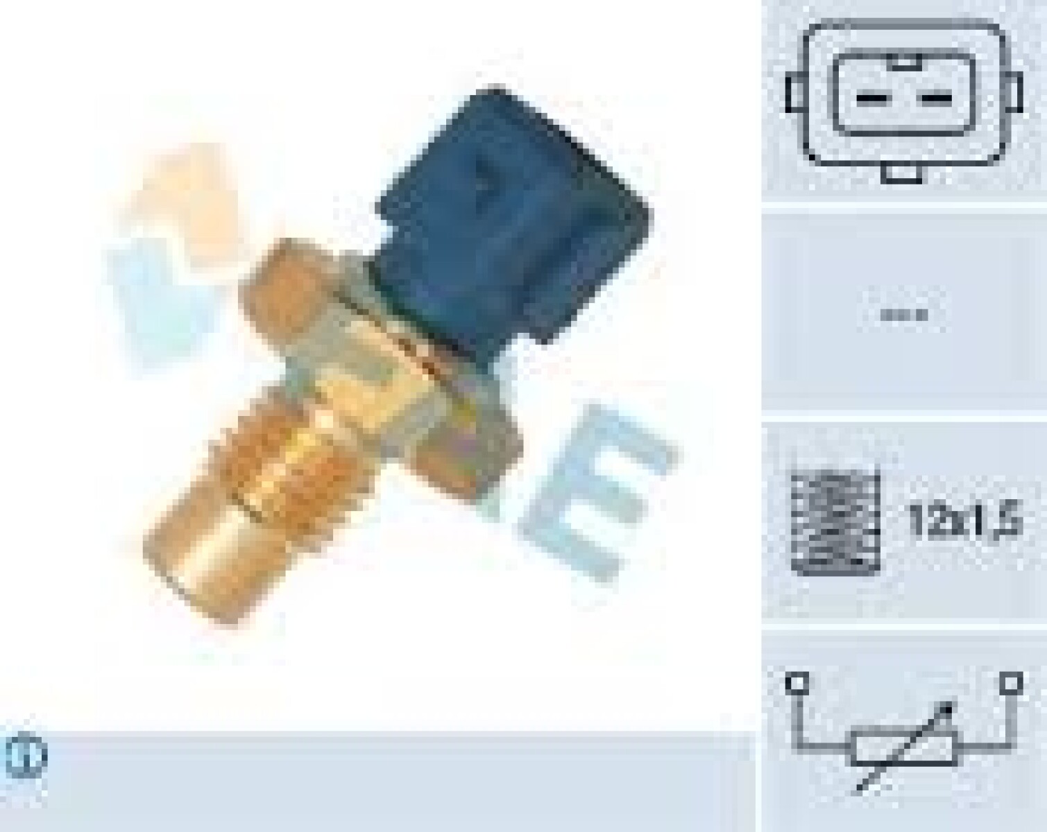 BULBO INTERRUPTOR CHEVROLET TEMP LANOS NUBIRA SPARK SAIL VOLVO 460 9023791 	 FAE 