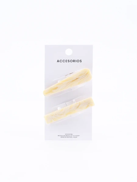 BROCHES SET X 2 CREMA