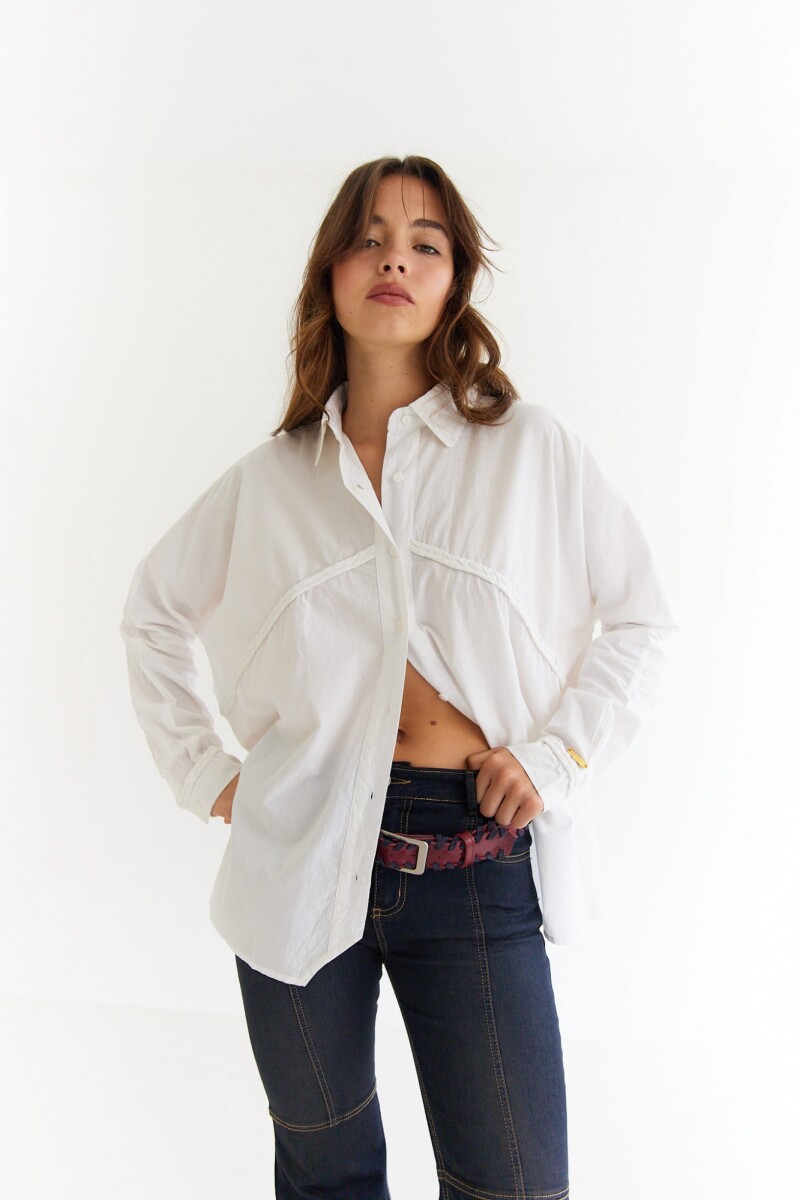 Camisa Braid Blanco