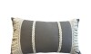 Almohadón trenzas - 50x30cm - Gris Almohadón trenzas - 50x30cm - Gris