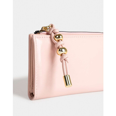 Billetera Fichero Negro Rosa Viejo