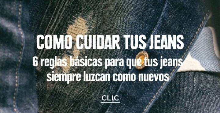 Como cuidar tus jeans