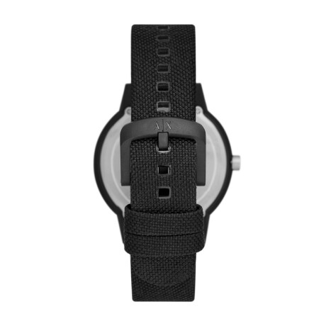 Reloj Armani Exchange Fashion Nylon Negro 0