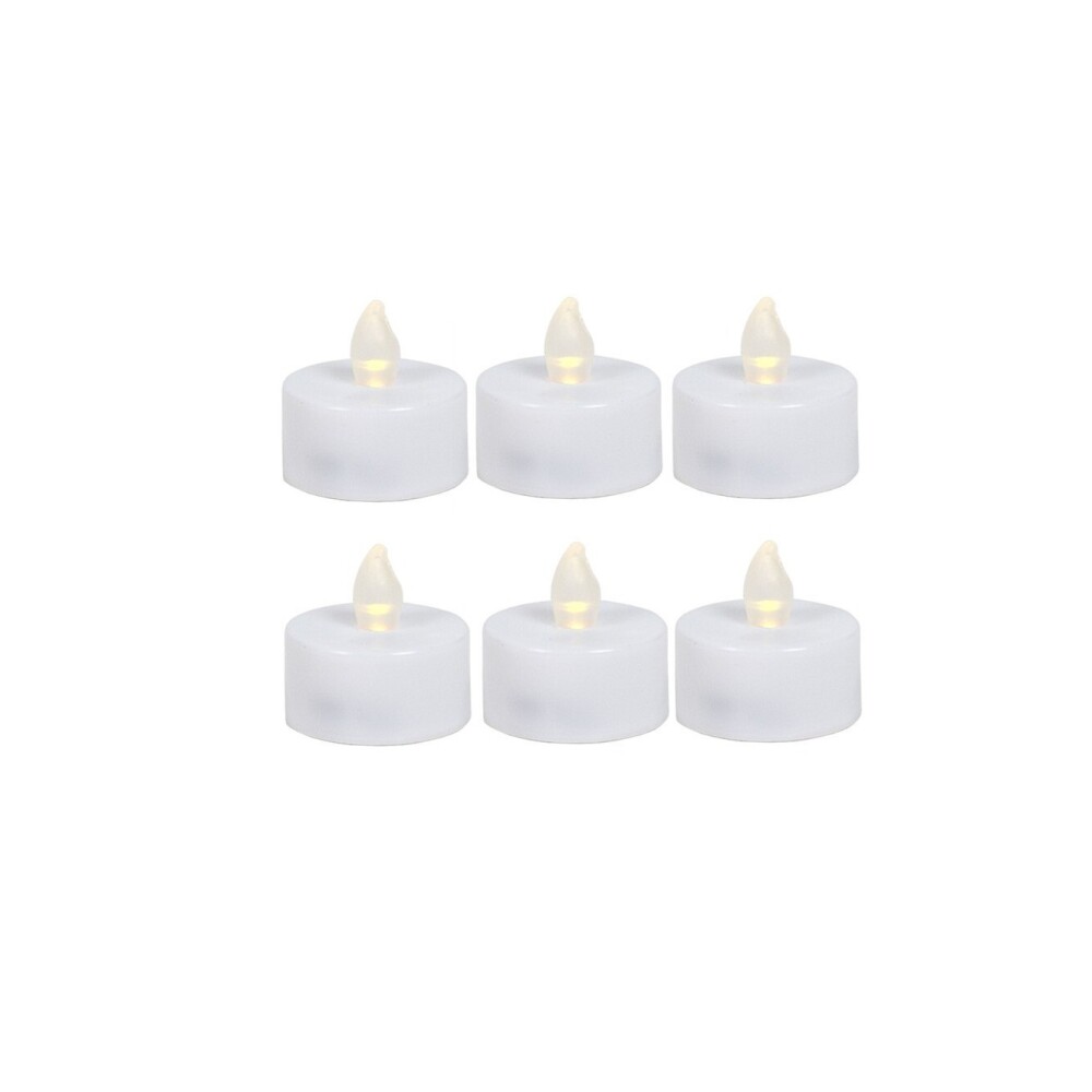 Velas Te Led X 6 4Cm - Plástico GE VELAS TE LED X 6 4CM - PLASTICO